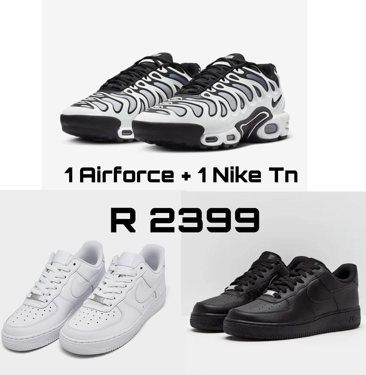 Grey Tn + 1 Airforce