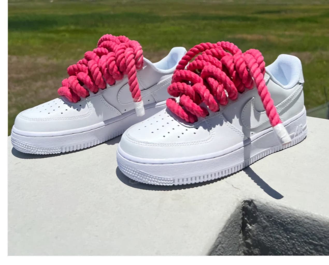 NIKE AIRFORCE PINK ROPES