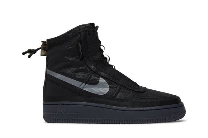 NIKE AIRFORCE 1 SHELL BOOT BLACK