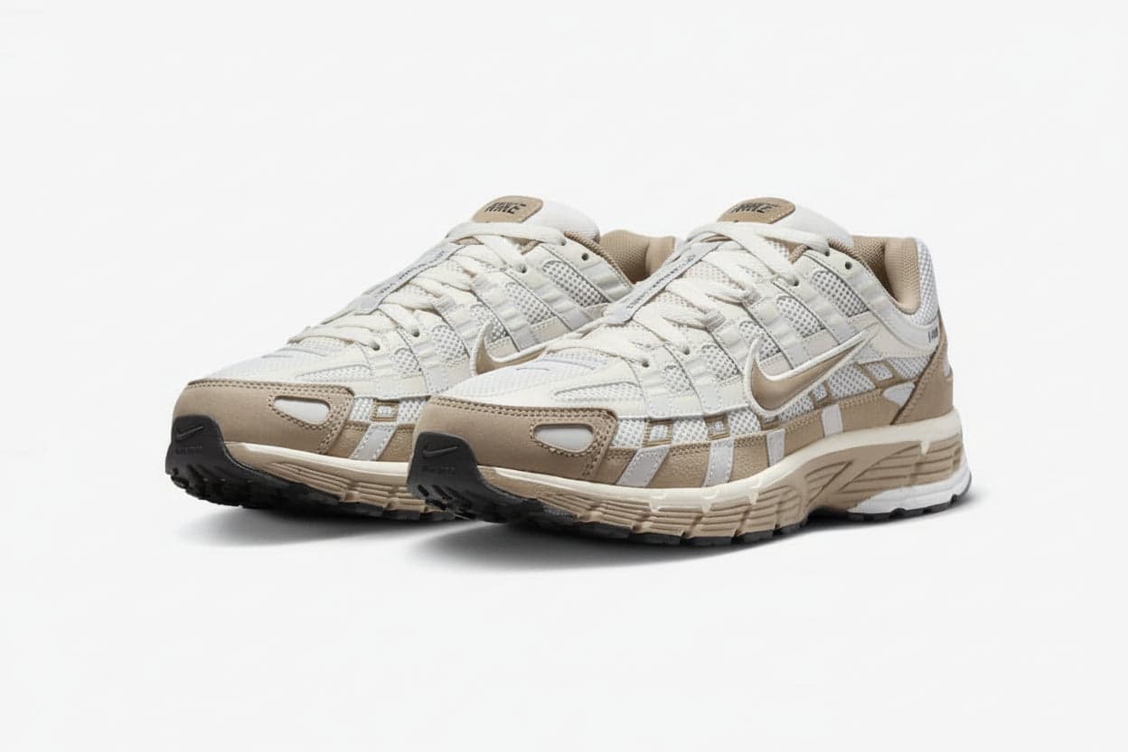 NIKE P600 cream brown