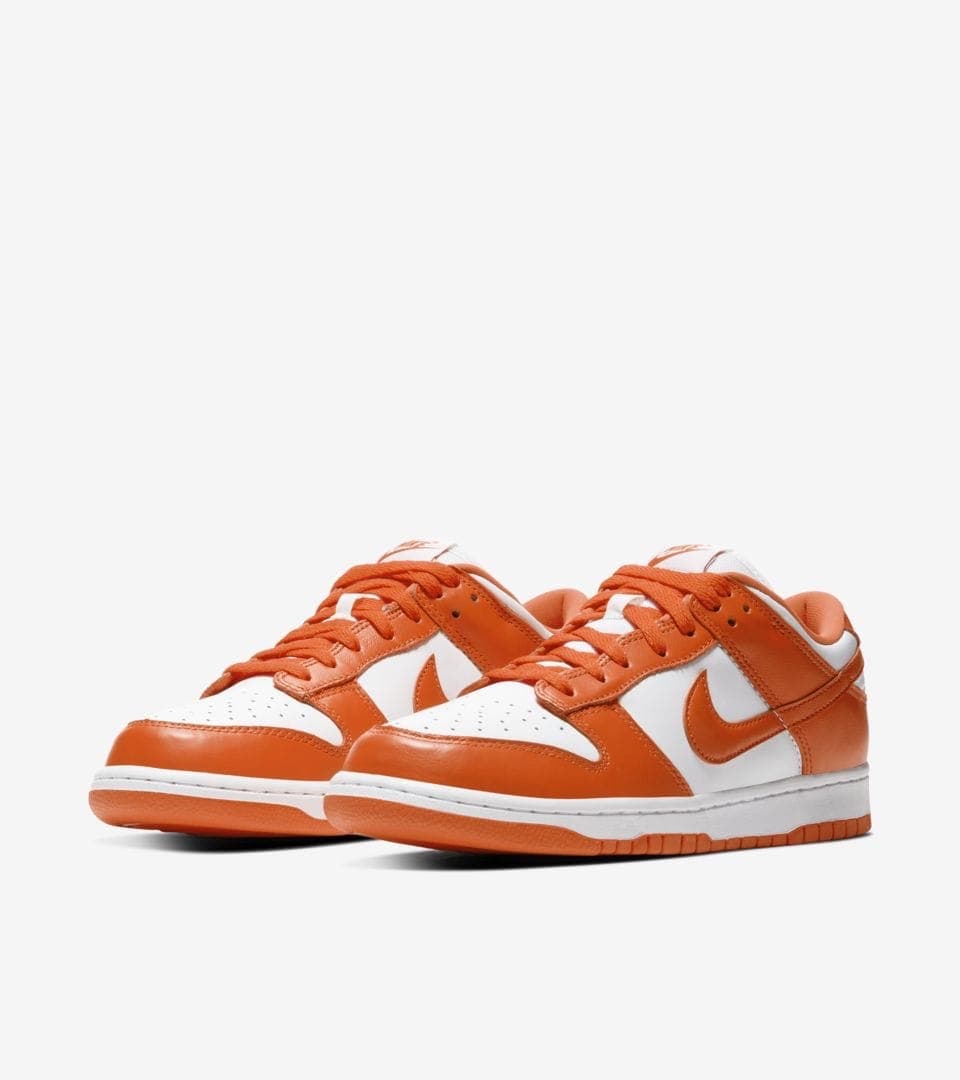 NIKE LOWDUNK WHITE/ORANGE